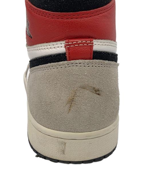NIKE（ナイキ）NIKE (ナイキ) AIR JORDAN 1 RETRO HIGH OG / エア ジョーダン 1 レトロ ハイ OG ホワイト×グレー サイズ:US：10の古着・服飾アイテム