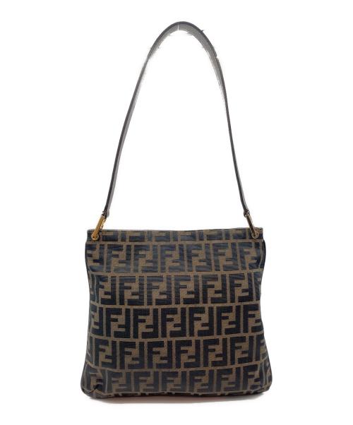 FENDI（フェンディ）FENDI (フェンディ) ショルダーバッグ ブラウンの古着・服飾アイテム