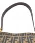 中古・古着 FENDI (フェンディ) ショルダーバッグ ブラウン：70000円