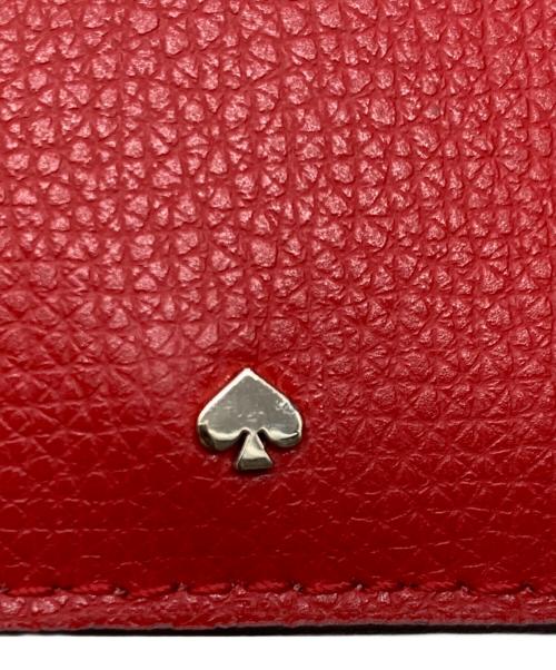 Kate Spade（ケイトスペード）Kate Spade (ケイトスペード) 3つ折り財布 レッドの古着・服飾アイテム