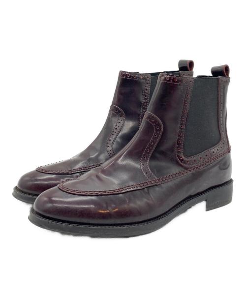 TOD'S（トッズ）TOD'S (トッズ) サイドゴアブーツ ダークブラウン サイズ:35 1/2の古着・服飾アイテム