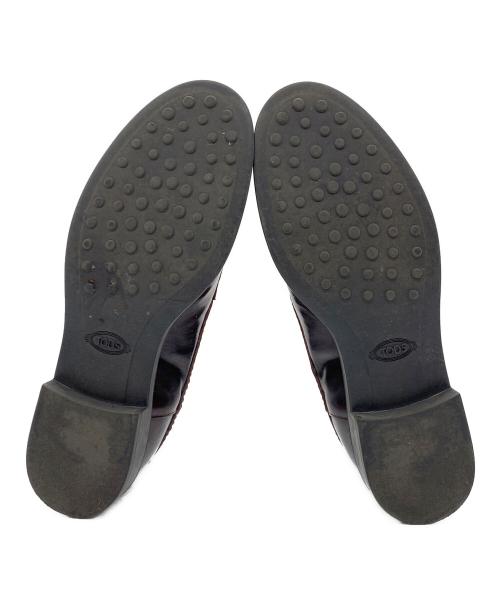 TOD'S（トッズ）TOD'S (トッズ) サイドゴアブーツ ダークブラウン サイズ:35 1/2の古着・服飾アイテム