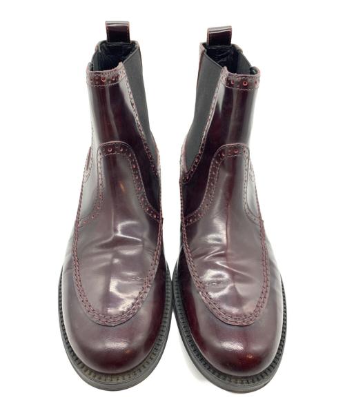 TOD'S（トッズ）TOD'S (トッズ) サイドゴアブーツ ダークブラウン サイズ:35 1/2の古着・服飾アイテム