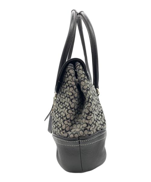 COACH（コーチ）COACH (コーチ) ソーホーミニシグネチャーフラップサッチェル ブラックの古着・服飾アイテム