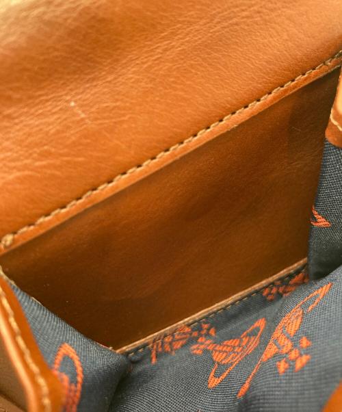 Vivienne Westwood（ヴィヴィアンウエストウッド）Vivienne Westwood (ヴィヴィアンウエストウッド) 2つ折り財布 ブラウンの古着・服飾アイテム