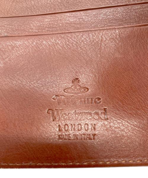 Vivienne Westwood（ヴィヴィアンウエストウッド）Vivienne Westwood (ヴィヴィアンウエストウッド) 2つ折り財布 ブラウンの古着・服飾アイテム