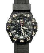 LUMINOXルミノックス）の古着「NAVY SEAL COLORMARK CHRONOGRAPH 3080 / 腕時計」｜ブラック
