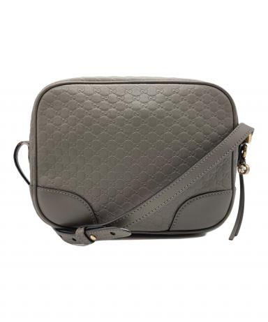 中古・古着通販】GUCCI (グッチ) ショルダーバッグ グレー｜ブランド