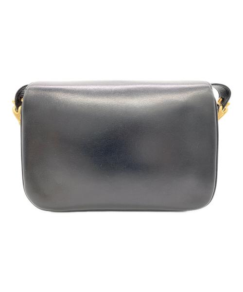 CELINE（セリーヌ）CELINE (セリーヌ) ショルダーバッグ ブラックの古着・服飾アイテム