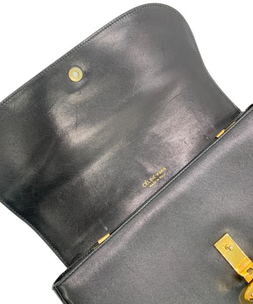 CELINE（セリーヌ）CELINE (セリーヌ) ショルダーバッグ ブラックの古着・服飾アイテム