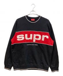 SUPREME（シュプリーム）の古着「スウェット」｜ブラック×レッド