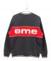 Supreme (シュプリーム) スウェット ブラック×レッド サイズ:L：11000円
