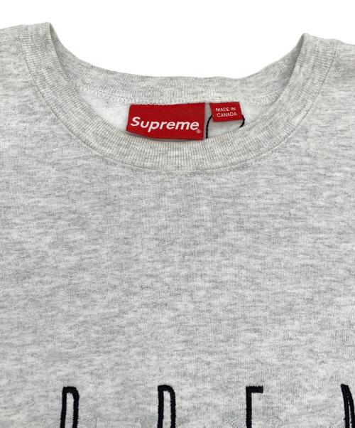 SUPREME（シュプリーム）SUPREME (シュプリーム) スウェット グレー サイズ:Lの古着・服飾アイテム