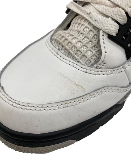 NIKE（ナイキ）NIKE (ナイキ) Air Jordan 4 Retro White Cement / エアジョーダン4 レトロ ホワイト セメント ホワイト×グレー サイズ:US：10の古着・服飾アイテム