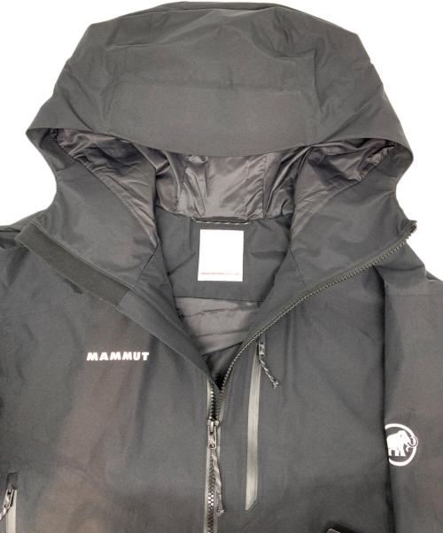 MAMMUT（マムート）MAMMUT (マムート) アヤコ プロ 2.0 ハードシェル フーデッド ジャケット ブラック サイズ:US：Mの古着・服飾アイテム