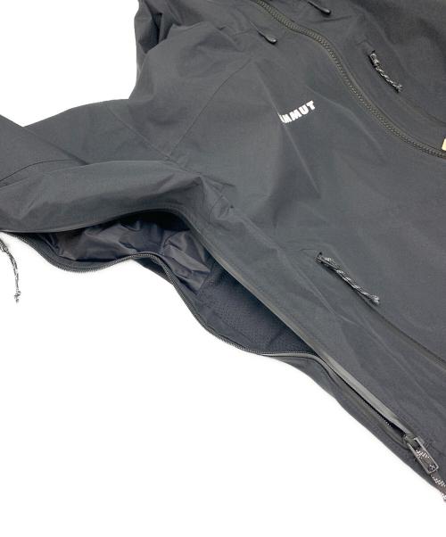 MAMMUT（マムート）MAMMUT (マムート) アヤコ プロ 2.0 ハードシェル フーデッド ジャケット ブラック サイズ:US：Mの古着・服飾アイテム