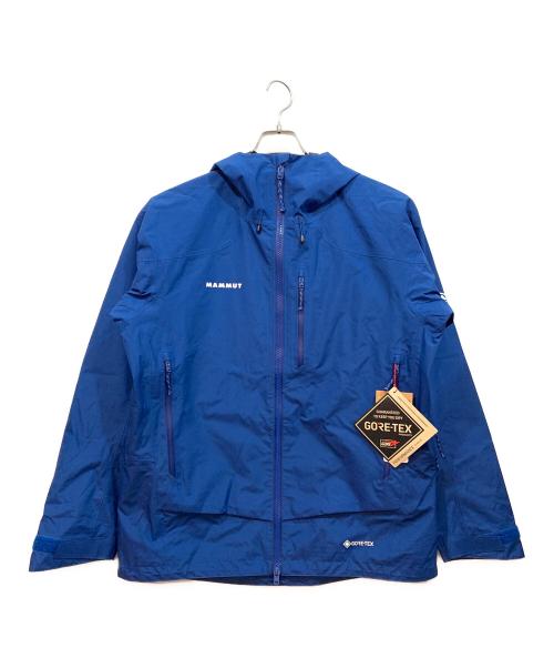 MAMMUT（マムート）MAMMUT (マムート) アヤコ プロ 2.0 ハードシェル フーデッド ジャケット ブルー サイズ:US：Lの古着・服飾アイテム