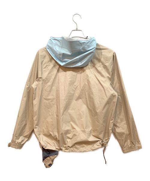 Columbia（コロンビア）Columbia (コロンビア) ナイロンジャケット ベージュ×ブルー サイズ:Sの古着・服飾アイテム