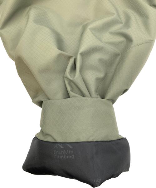 franklin climbing（フランクリンクライミング）franklin climbing (フランクリンクライミング) ショートブロックモンスターパーカー オリーブ サイズ:6の古着・服飾アイテム
