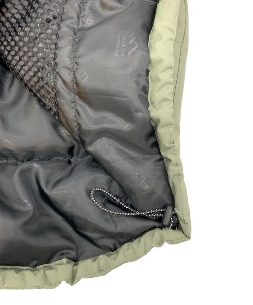 franklin climbing（フランクリンクライミング）franklin climbing (フランクリンクライミング) ショートブロックモンスターパーカー オリーブ サイズ:6の古着・服飾アイテム