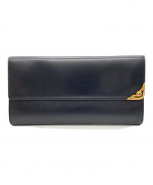 Cartier（カルティエ）の古着「2つ折り長財布」｜ブラック