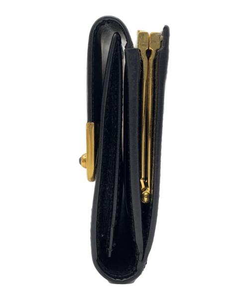Cartier（カルティエ）Cartier (カルティエ) 2つ折り長財布 ブラックの古着・服飾アイテム