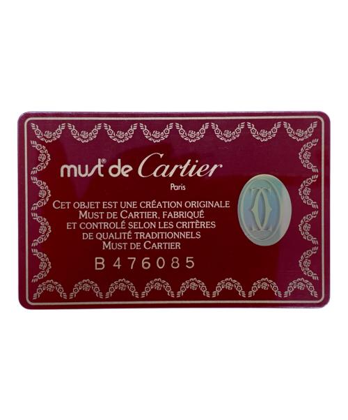 Cartier（カルティエ）Cartier (カルティエ) 2つ折り長財布 ブラックの古着・服飾アイテム