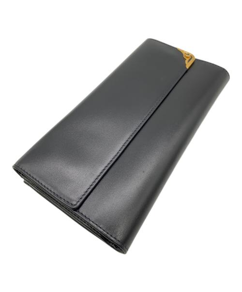 Cartier（カルティエ）Cartier (カルティエ) 2つ折り長財布 ブラックの古着・服飾アイテム