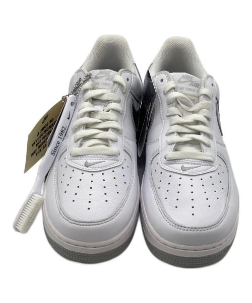 NIKE（ナイキ）NIKE (ナイキ) AirForce1 Low Color of the Month Silver Swooshes / エアフォース1 ロー カラー オブ ザ マンス シルバー スウッシュ ホワイト サイズ:US：10の古着・服飾アイテム