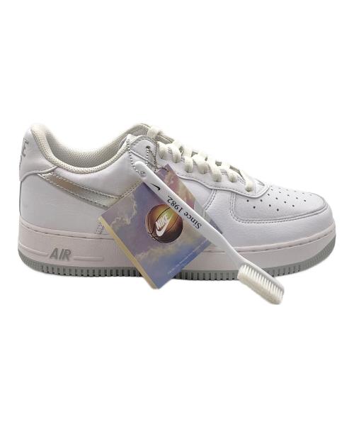 NIKE（ナイキ）NIKE (ナイキ) AirForce1 Low Color of the Month Silver Swooshes / エアフォース1 ロー カラー オブ ザ マンス シルバー スウッシュ ホワイト サイズ:US：10の古着・服飾アイテム