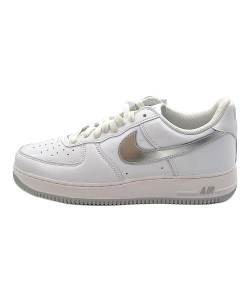 NIKE（ナイキ）NIKE (ナイキ) AirForce1 Low Color of the Month Silver Swooshes / エアフォース1 ロー カラー オブ ザ マンス シルバー スウッシュ ホワイト サイズ:US：10の古着・服飾アイテム