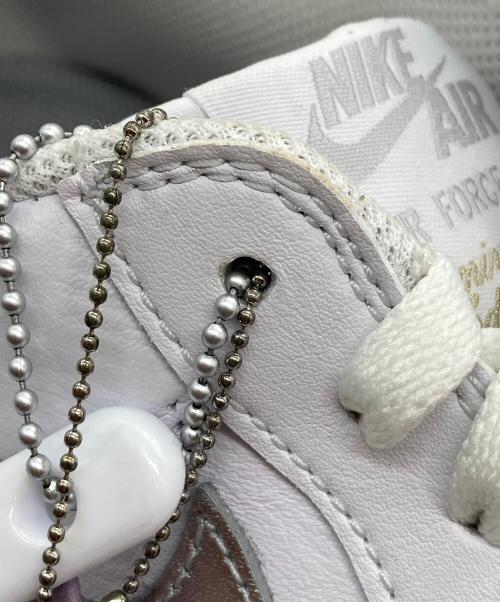 NIKE（ナイキ）NIKE (ナイキ) AirForce1 Low Color of the Month Silver Swooshes / エアフォース1 ロー カラー オブ ザ マンス シルバー スウッシュ ホワイト サイズ:US：10の古着・服飾アイテム