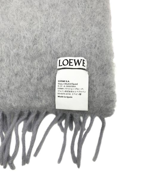 LOEWE（ロエベ）LOEWE (ロエベ) マフラー グレーの古着・服飾アイテム