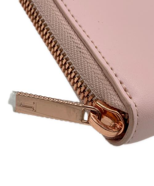 ted baker（テッドベーカー）ted baker (テッドベーカー) ラウンドファスナー財布 ピンクの古着・服飾アイテム