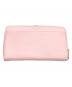 ted baker (テッドベーカー) ラウンドファスナー財布 ピンク：5000円