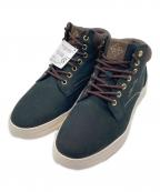 stefano rossiステファノロッシ）の古着「ZENAS MID BLACK / ハイカットスニーカー」｜ブラック×ブラウン