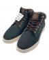 stefano rossi（ステファノロッシ）の古着「ZENAS MID BLACK / ハイカットスニーカー」｜ブラック×ブラウン