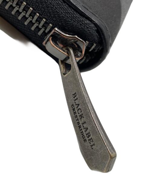 BLACK LABEL CRESTBRIDGE（ブラックレーベル クレストブリッジ）BLACK LABEL CRESTBRIDGE (ブラックレーベル クレストブリッジ) 長財布 ブラックの古着・服飾アイテム