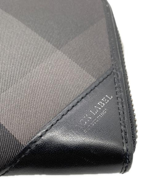 BLACK LABEL CRESTBRIDGE（ブラックレーベル クレストブリッジ）BLACK LABEL CRESTBRIDGE (ブラックレーベル クレストブリッジ) 長財布 ブラックの古着・服飾アイテム