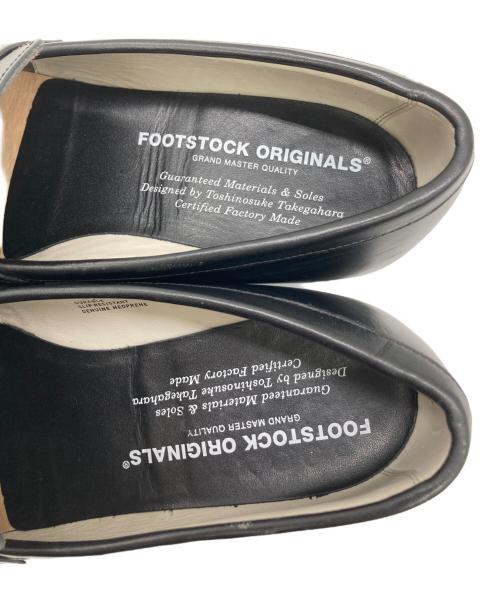 FOOTSTOCK ORIGINALS（フットストックオリジナルズ）FOOTSTOCK ORIGINALS (フットストックオリジナルズ) コインローファー ブラック サイズ:25.0cmの古着・服飾アイテム