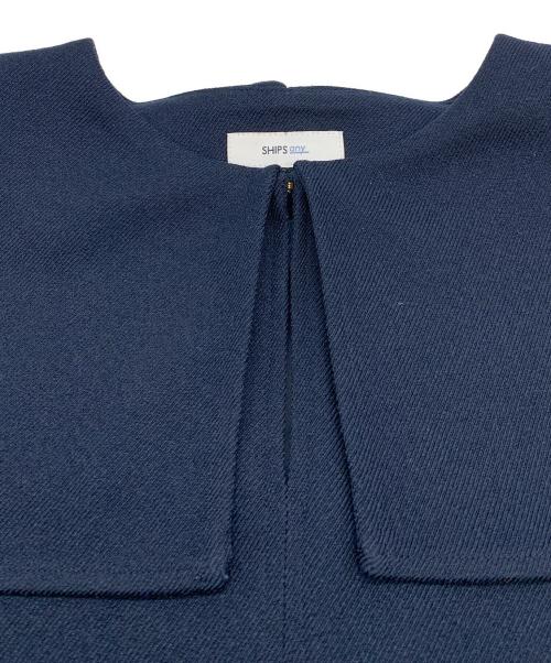 SHIPS any（シップスエニィ）SHIPS any (シップスエニィ) 長袖ワンピース ネイビー サイズ:Freeの古着・服飾アイテム