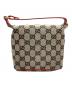 GUCCI（グッチ）の古着「アクセサリーポーチ」｜ベージュ×レッド