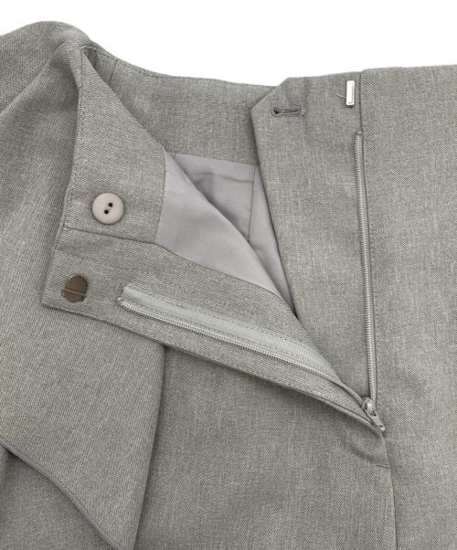 CELFORD（セルフォード）CELFORD (セルフォード) ラッフルディテールワイドパンツ グレー サイズ:36の古着・服飾アイテム