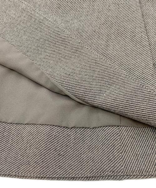 Snidel（スナイデル）Snidel (スナイデル) ラップタックスカート グレー サイズ:SIZE0の古着・服飾アイテム