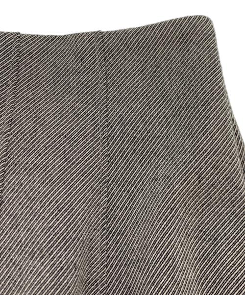 Snidel（スナイデル）Snidel (スナイデル) ラップタックスカート グレー サイズ:SIZE0の古着・服飾アイテム