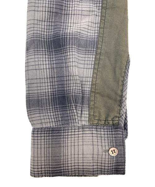 AFFA（エーエフエフエー）AFFA (エーエフエフエー) 長袖シャツ ブラック サイズ:Lの古着・服飾アイテム
