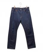 LEVI'Sリーバイス）の古着「ボタンフライ ストレート ジーンズ」｜インディゴ