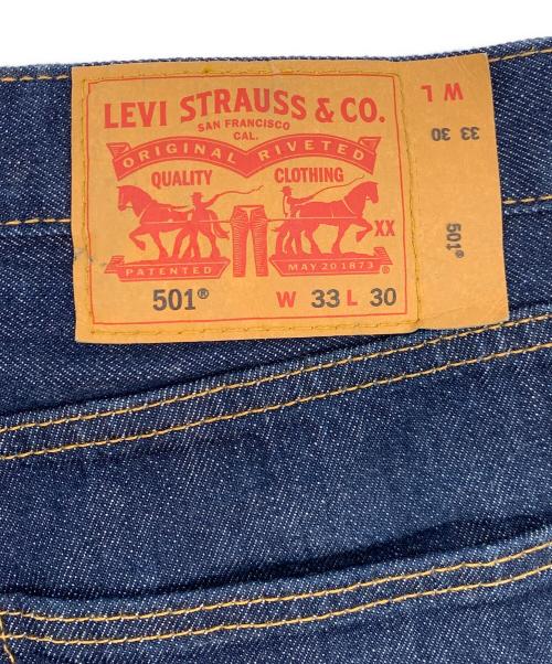 LEVI'S（リーバイス）LEVI'S (リーバイス) ボタンフライ ストレート ジーンズ インディゴ サイズ:W33/L30の古着・服飾アイテム