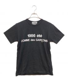 CDG（シーディージー）の古着「半袖カットソー」｜ブラック
