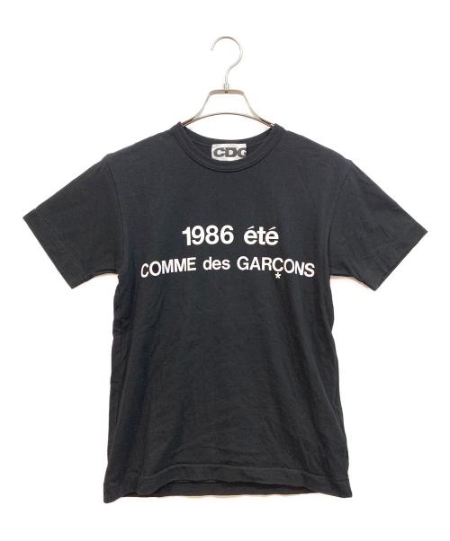 CDG（シーディージー）CDG (シーディージー) 半袖カットソー ブラック サイズ:Sの古着・服飾アイテム